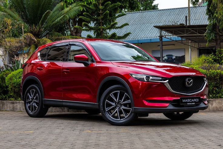 A picture of a Mazda CX5 is red in colour